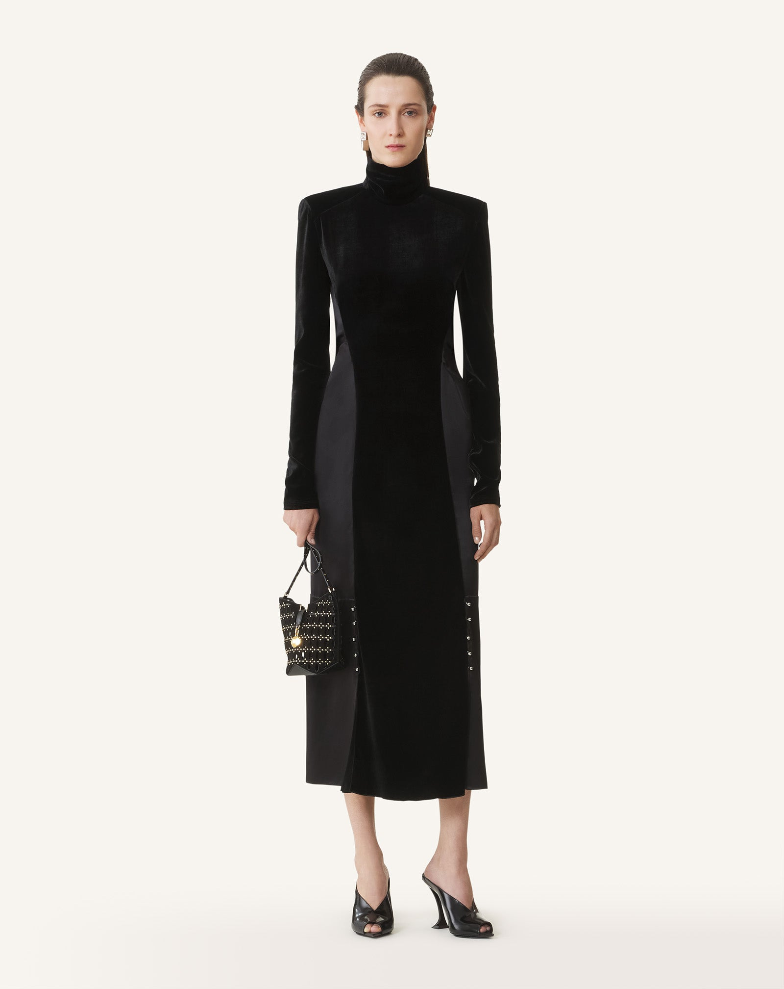 COWL BACK DRESS - 2