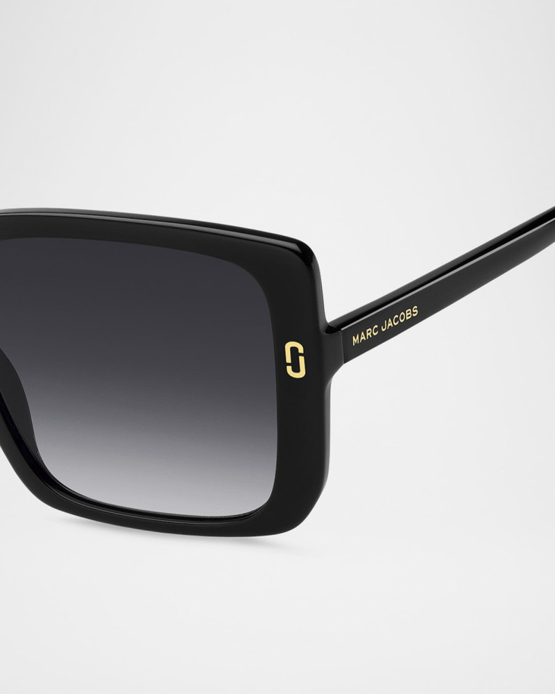 Marc Jacobs MJ 1121S Acetate Square Sunglasses outlook