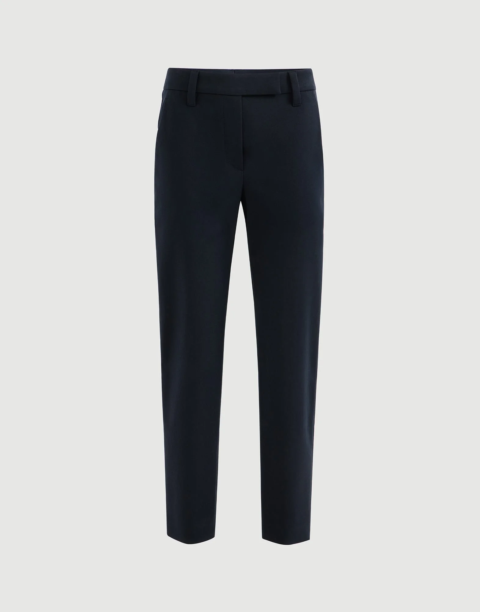 Stretch cotton cover slim fit trousers - 1