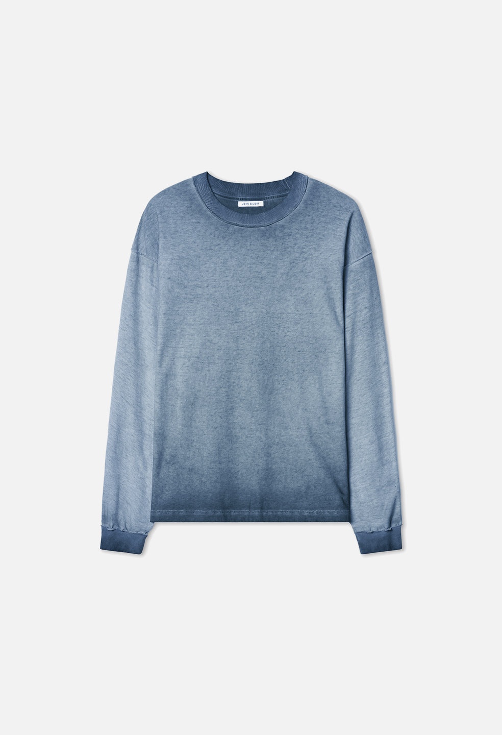 REVERSED CROPPED LS TEE - 1