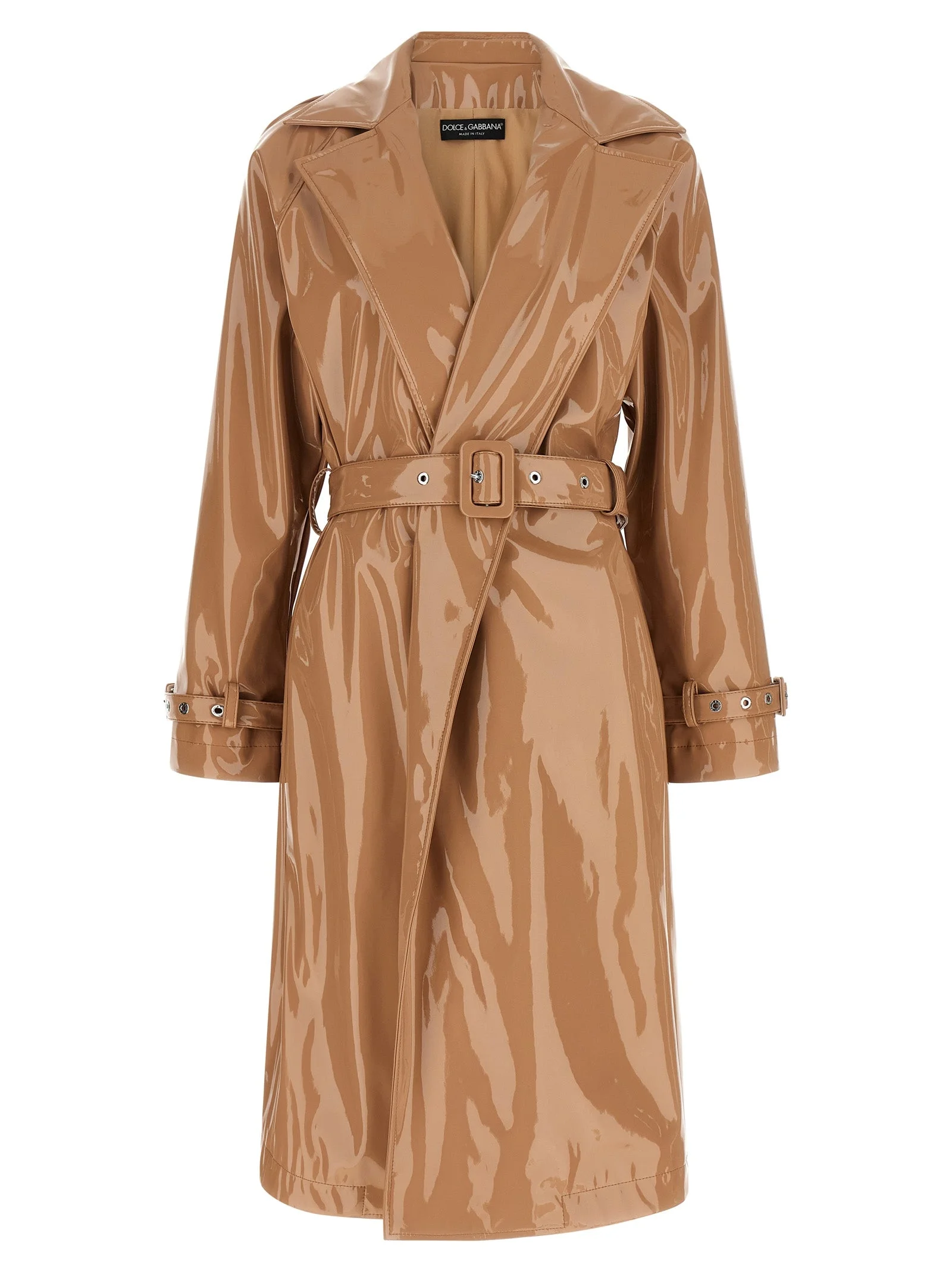 Dolce & Gabbana Women Vinyl Trench Coat - 1