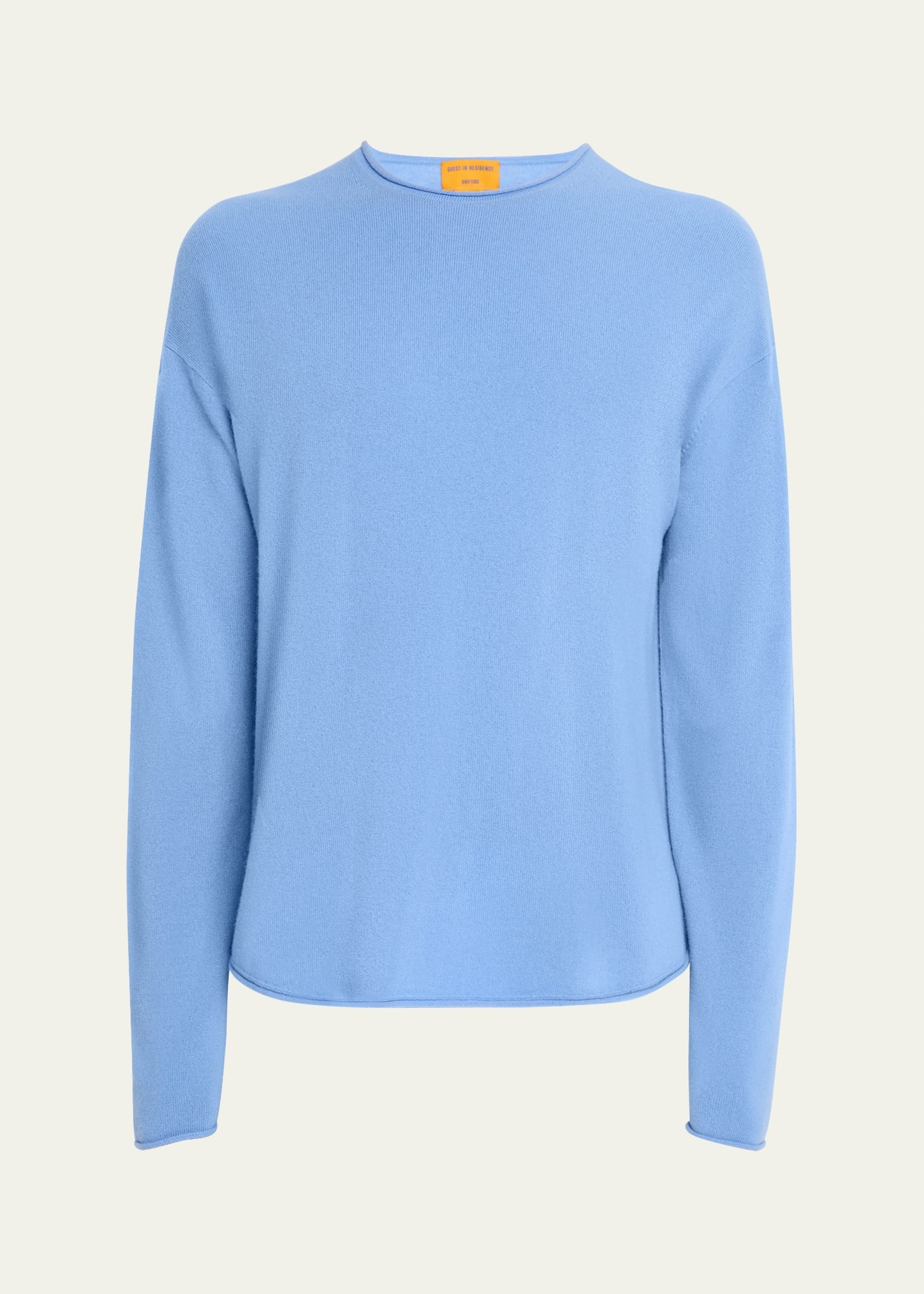 Men's Oversized Roll Cashmere Sweater - 1