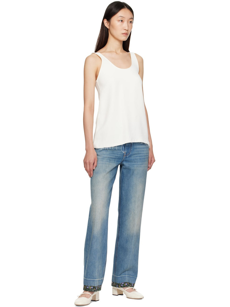 JIMMY CHOO Off-White Elisa 45 Heels outlook