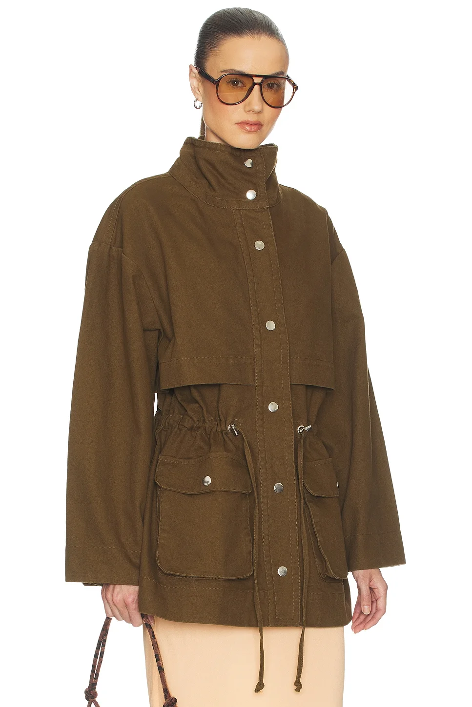 Garment Washed Utility Jacket - 1