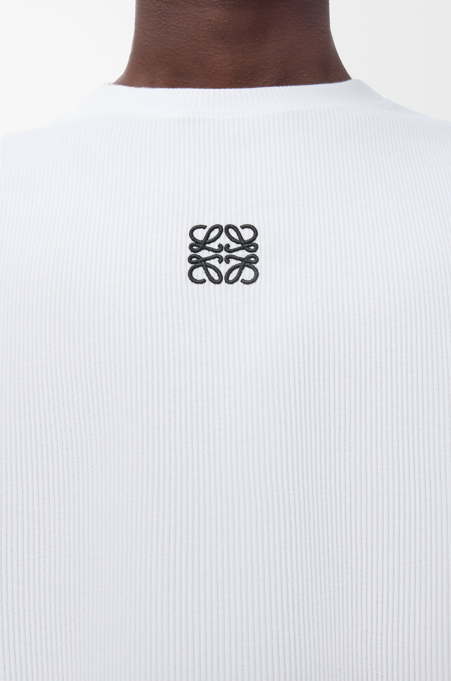 Oversized fit long sleeve T-shirt in cotton - 5