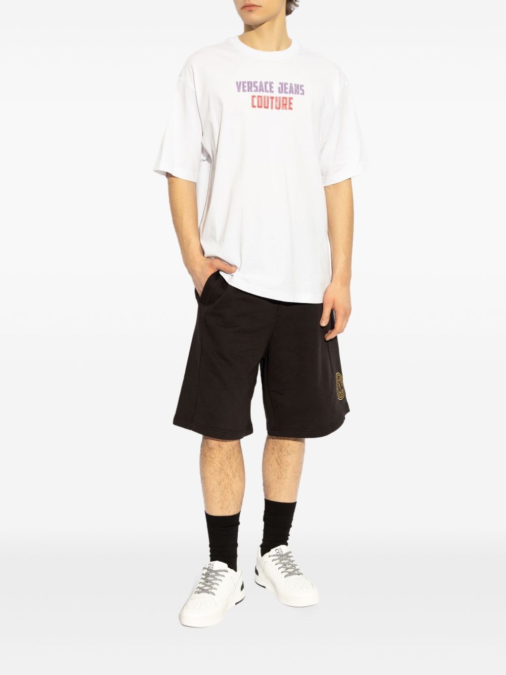logo-print t-shirt - 2