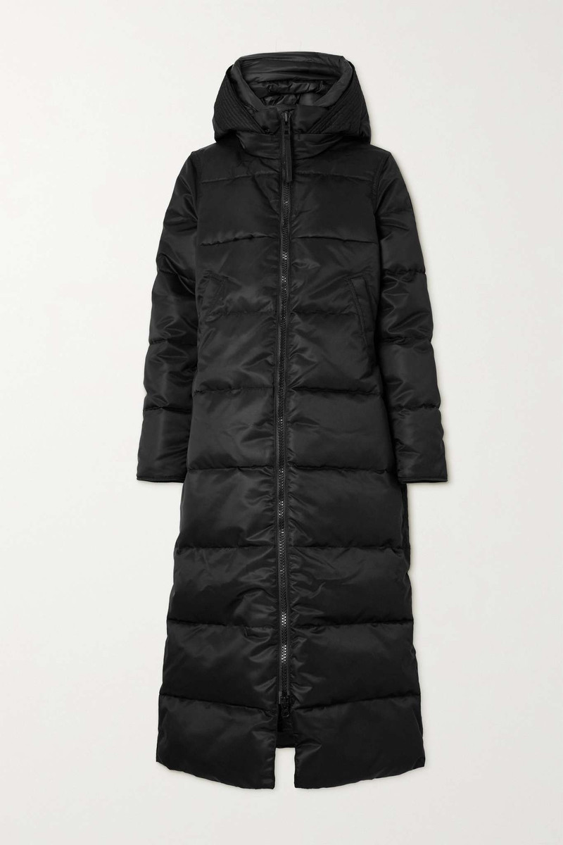Mystique nylon quilted down coat 1