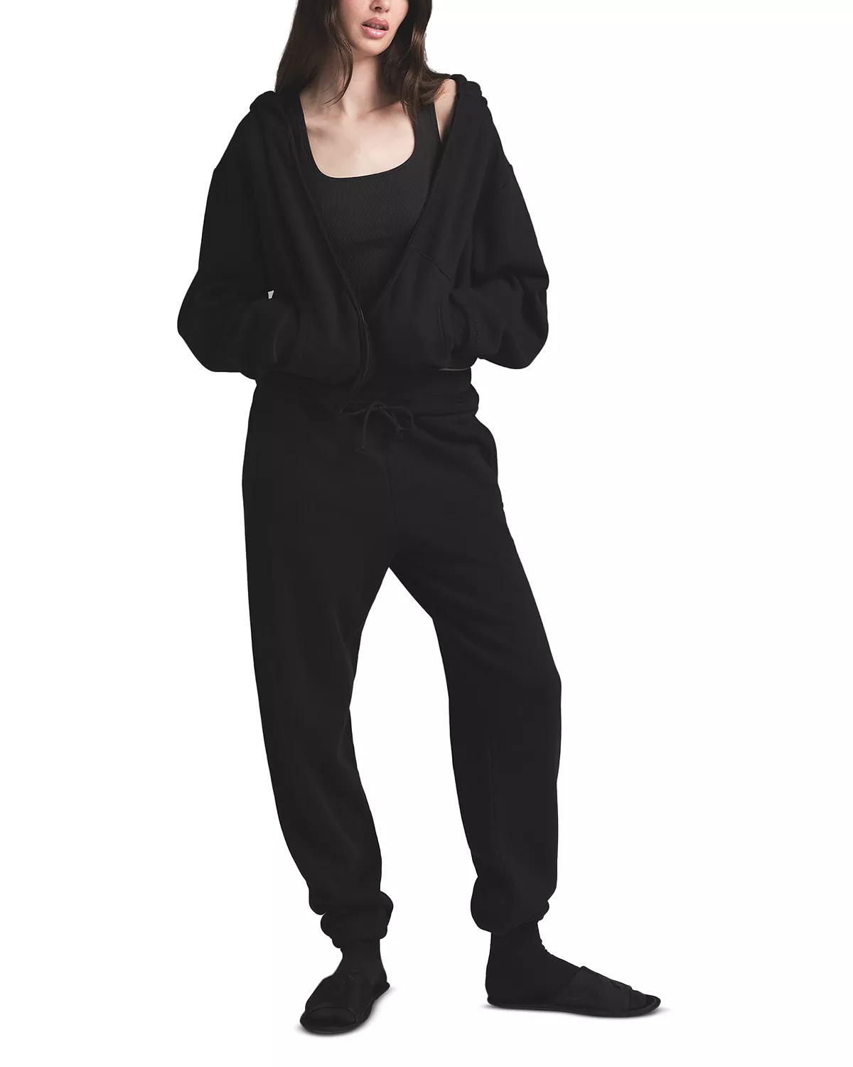 Cotton Fleece Full Zip Hoodie - 2