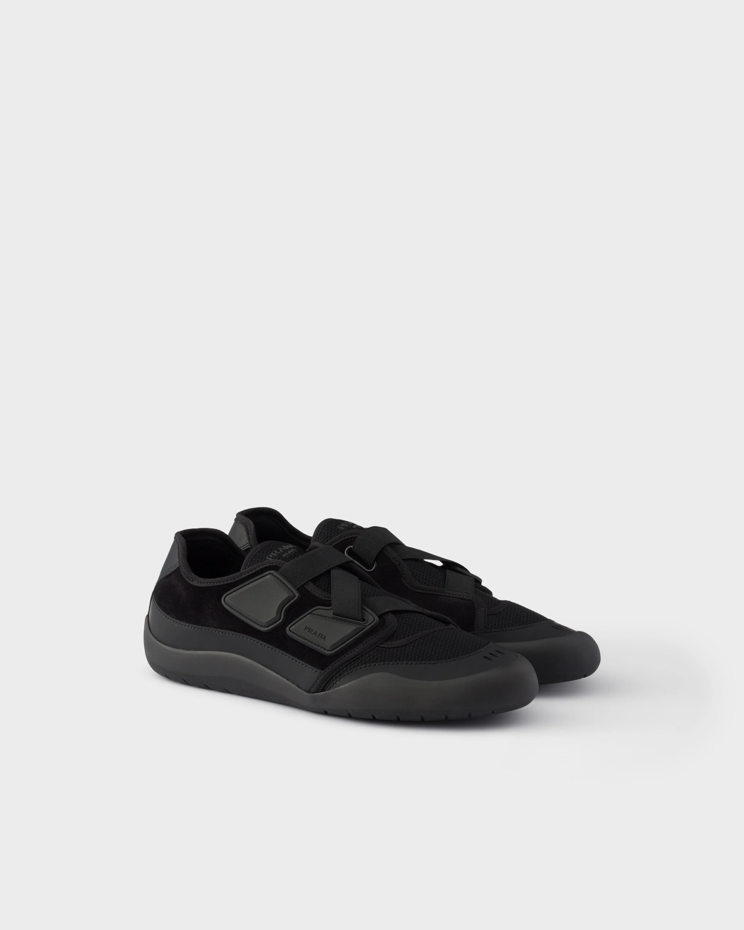 Speedrock leather and mesh fabric sneakers - 1