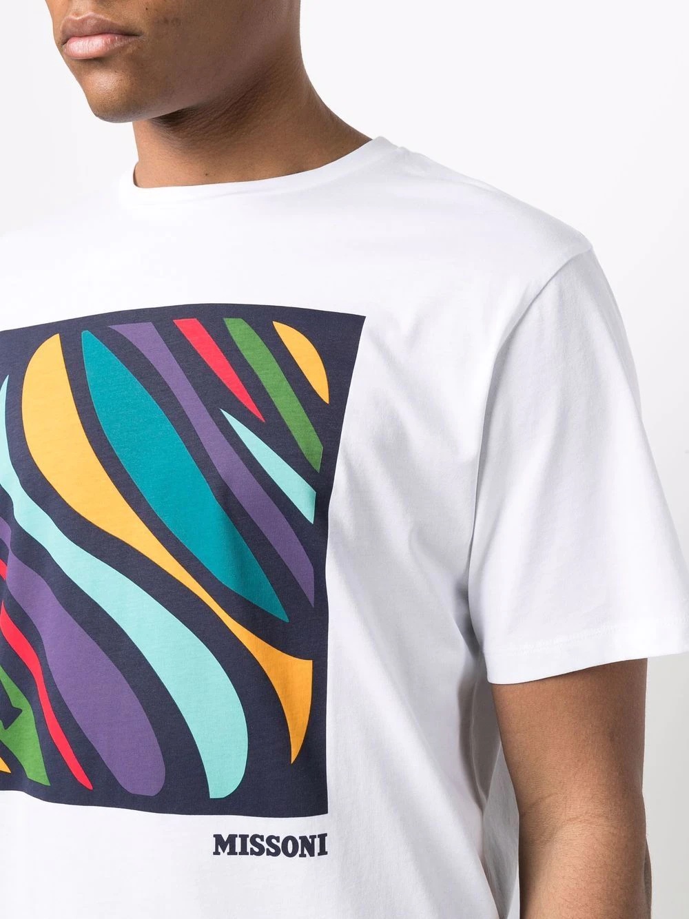 graphic logo-print short-sleeve T-shirt - 5