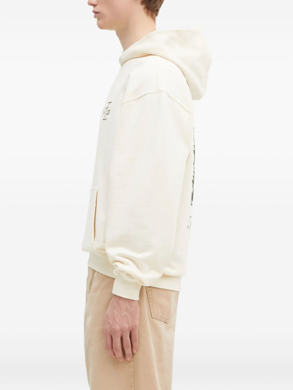 garden-print hoodie - 2