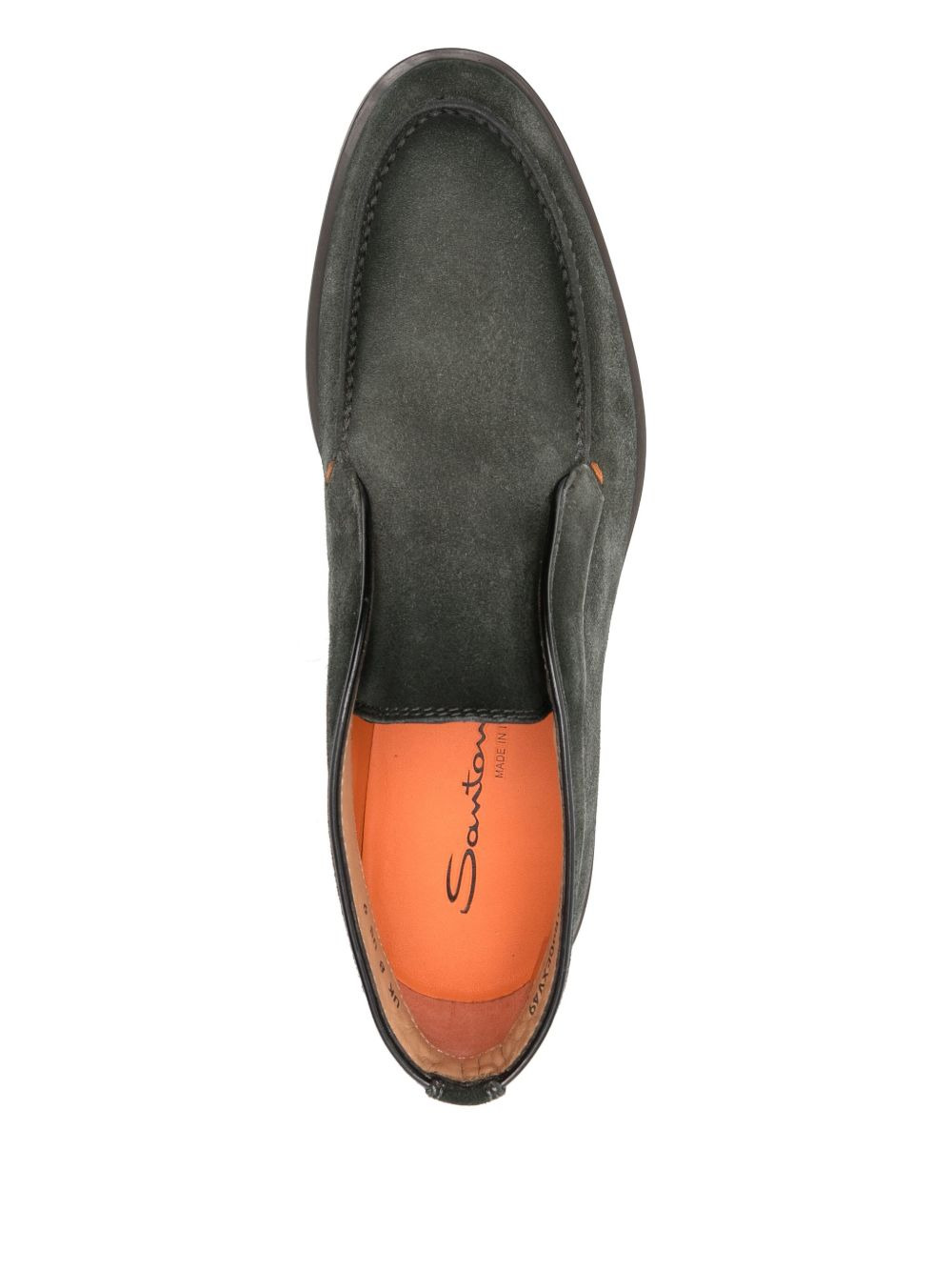 suede leather slip-on boots - 4