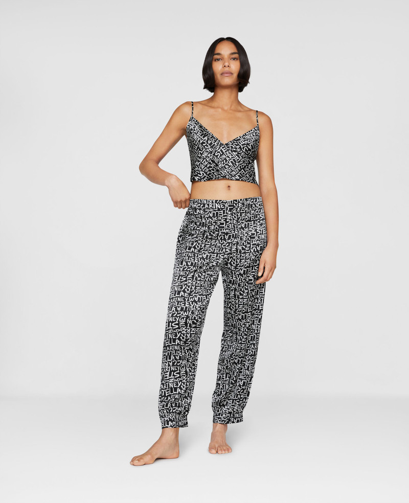 Stella McCartney Graffiti Logo Joggers outlook