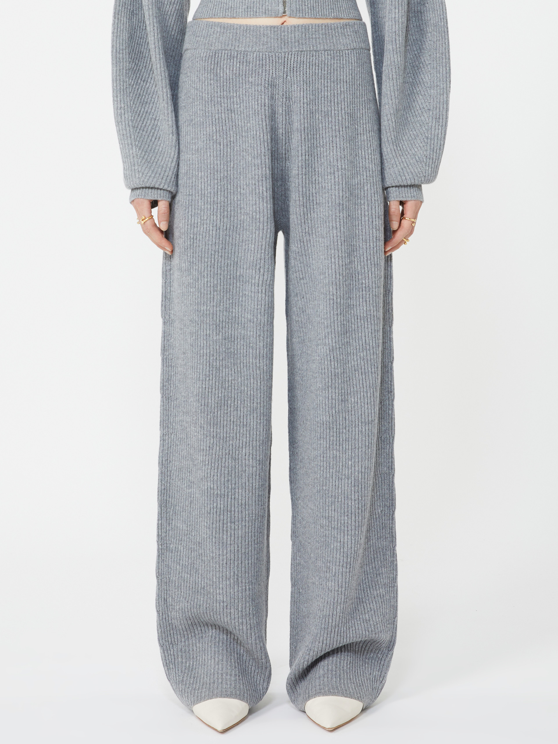 SELLA Cashmere-blend trousers - 3