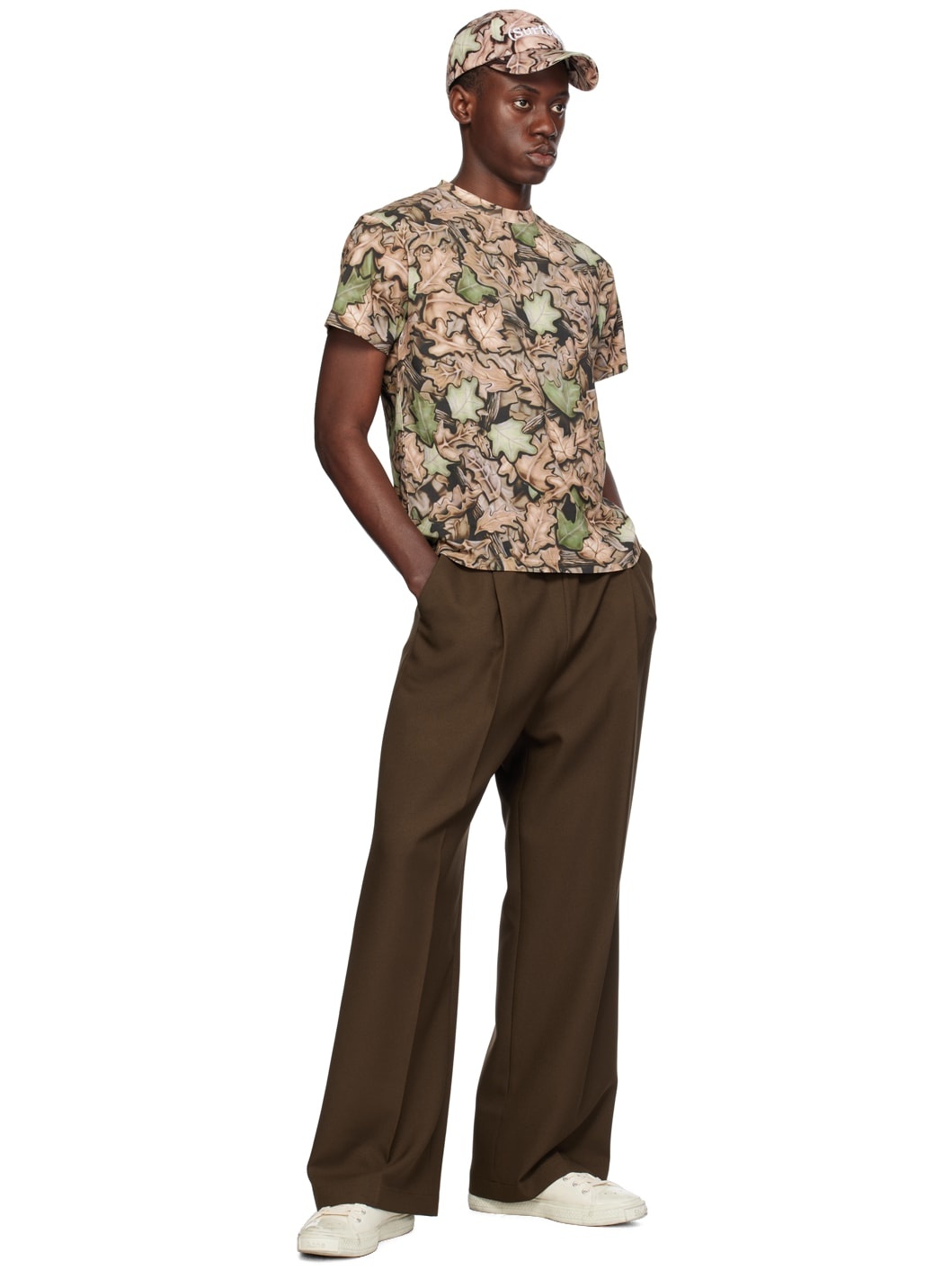 Brown Airbrush T-Shirt - 4