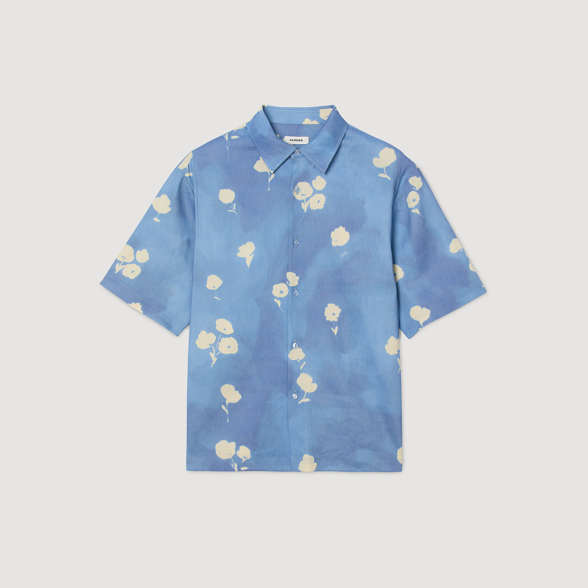 FLORAL MOTIF SHIRT - 6