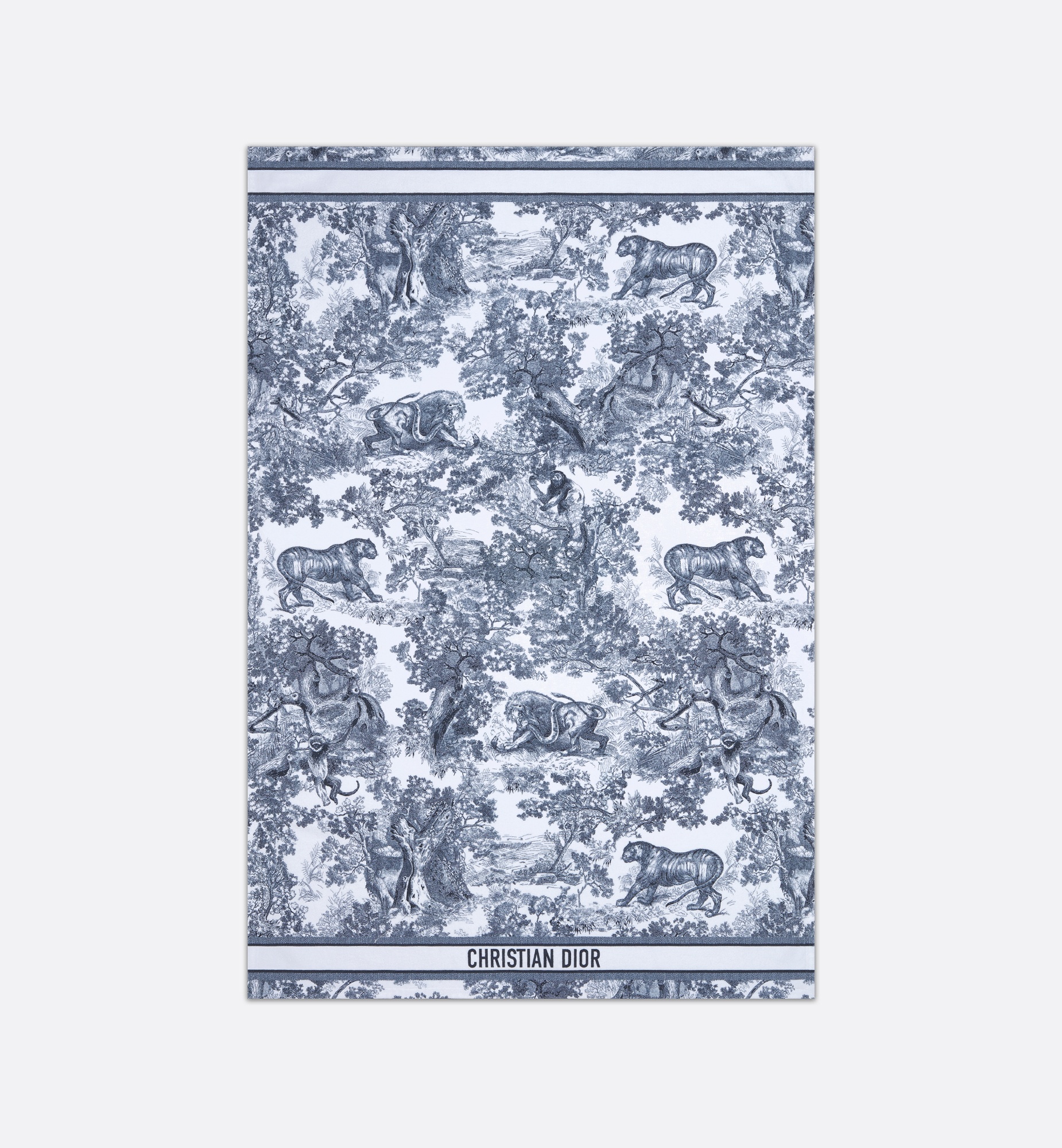 Dioriviera Toile de Jouy Sauvage Beach Towel - 1