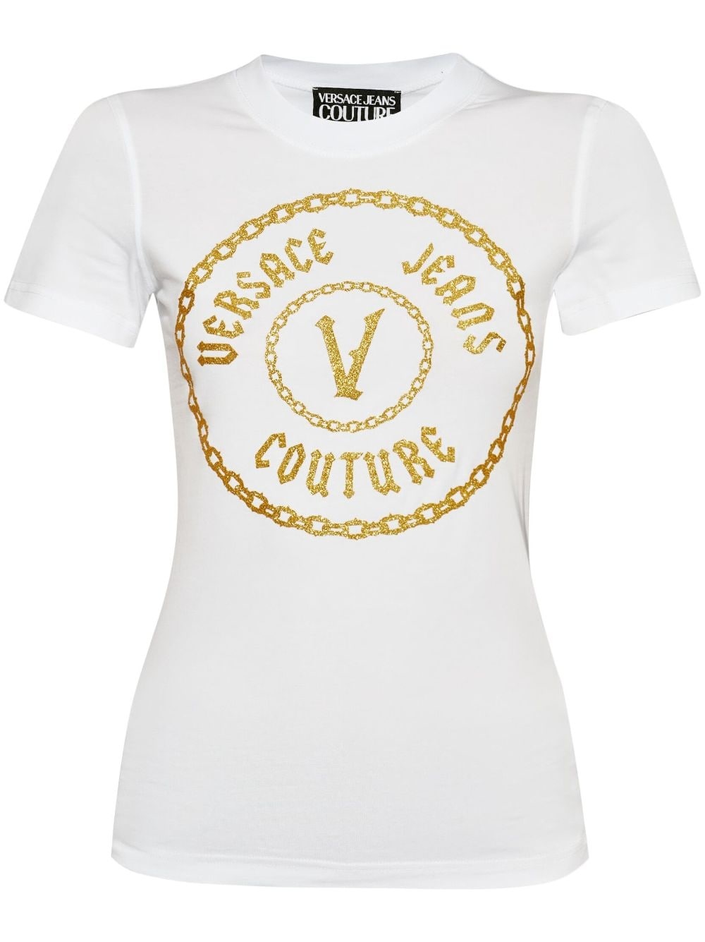 logo-print T-shirt - 1