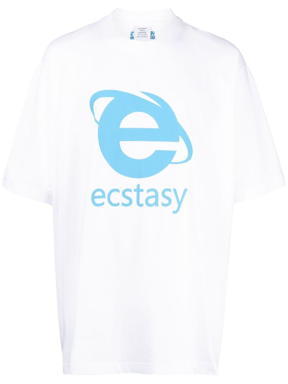 graphic-print cotton T-shirt - 1