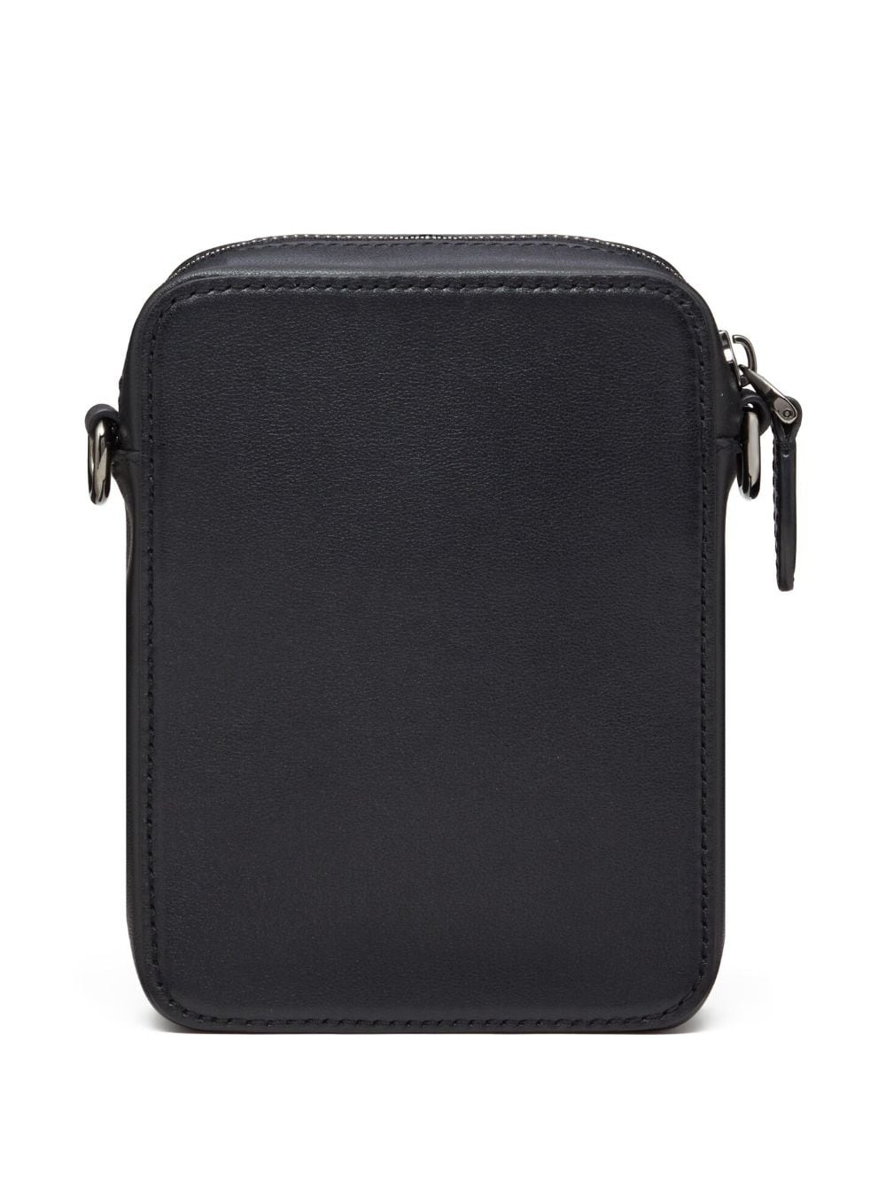 VLogo leather shoulder bag - 3