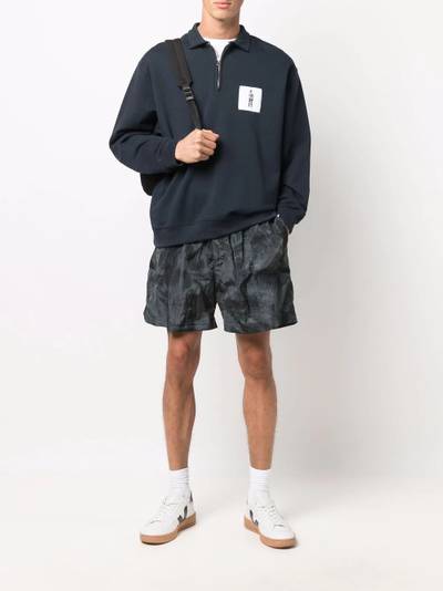 Mackintosh CAPTAIN tie-dye shorts outlook