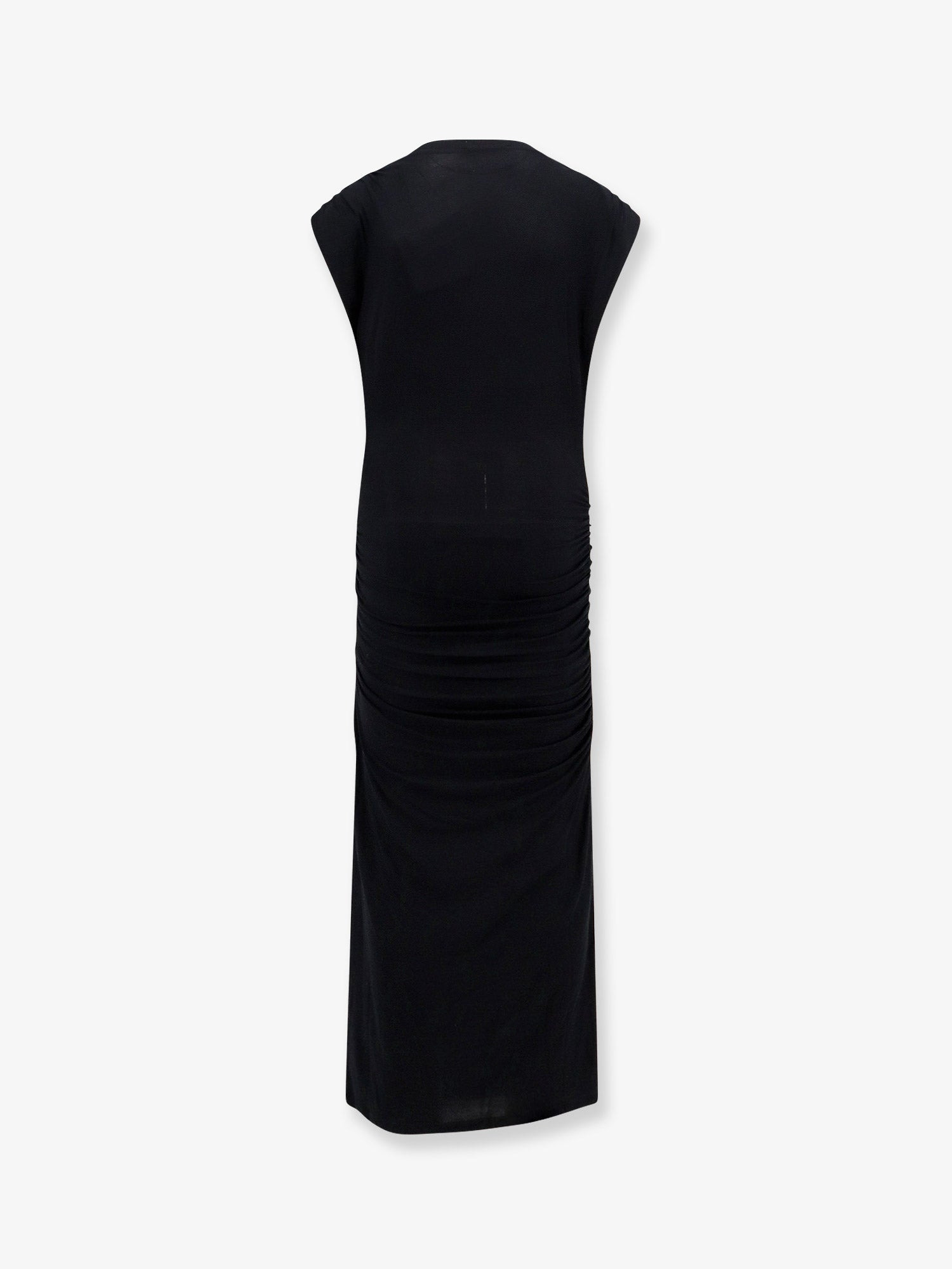 Donna Stretch Fabric Long Dress - 2