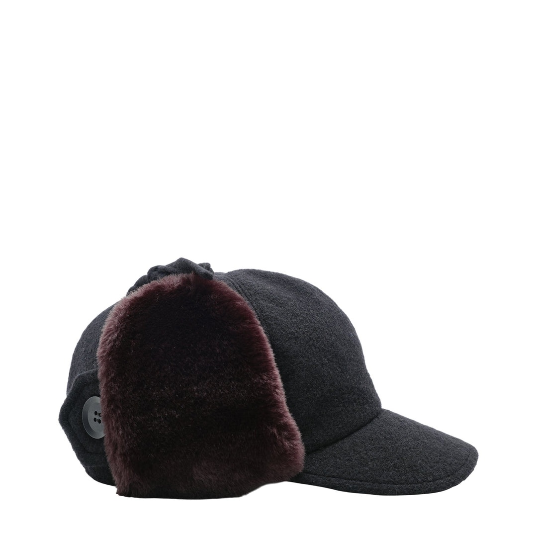 Fur Earmuff Cap - 2