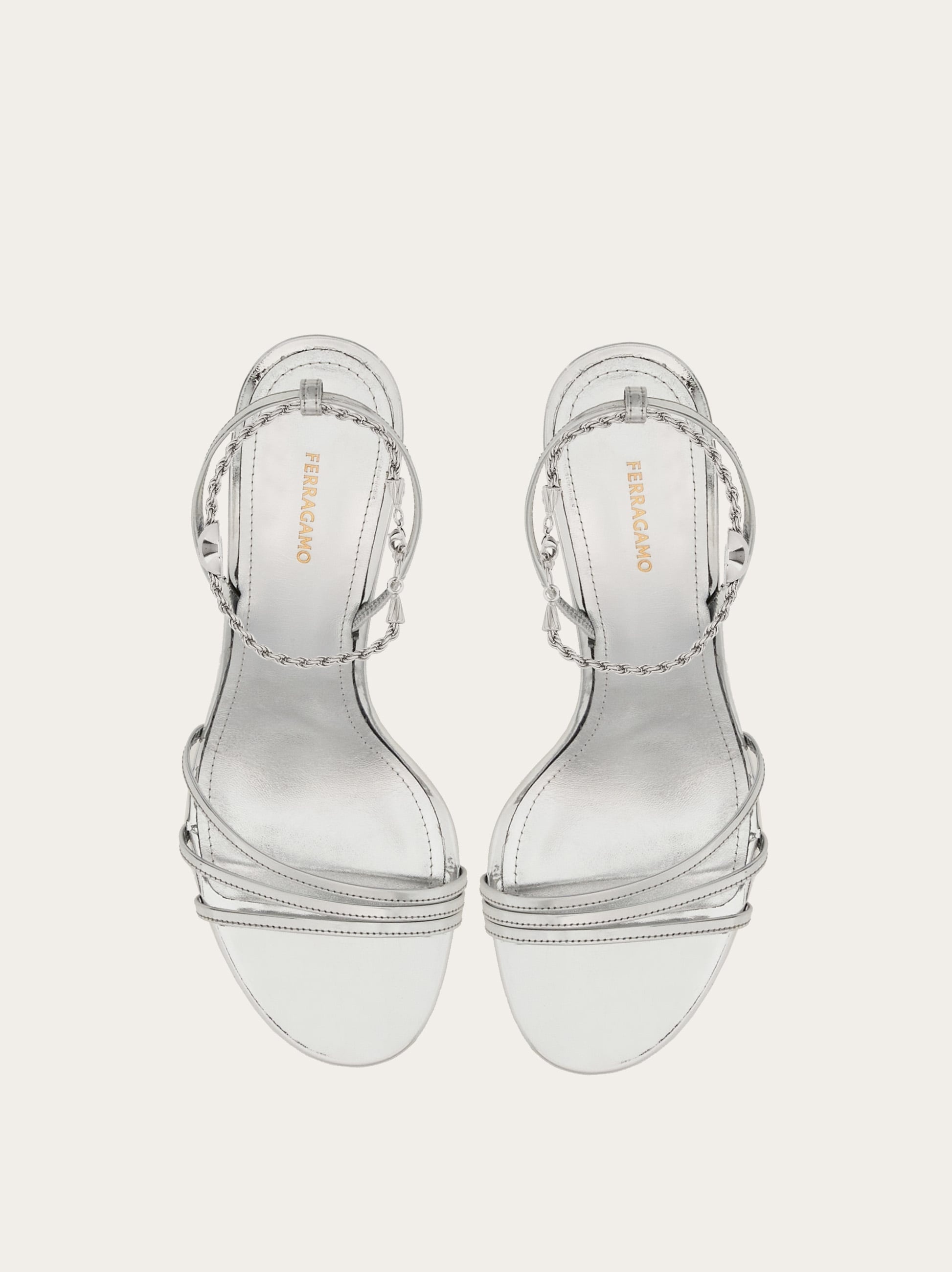 Sandal with ankle chain - 2