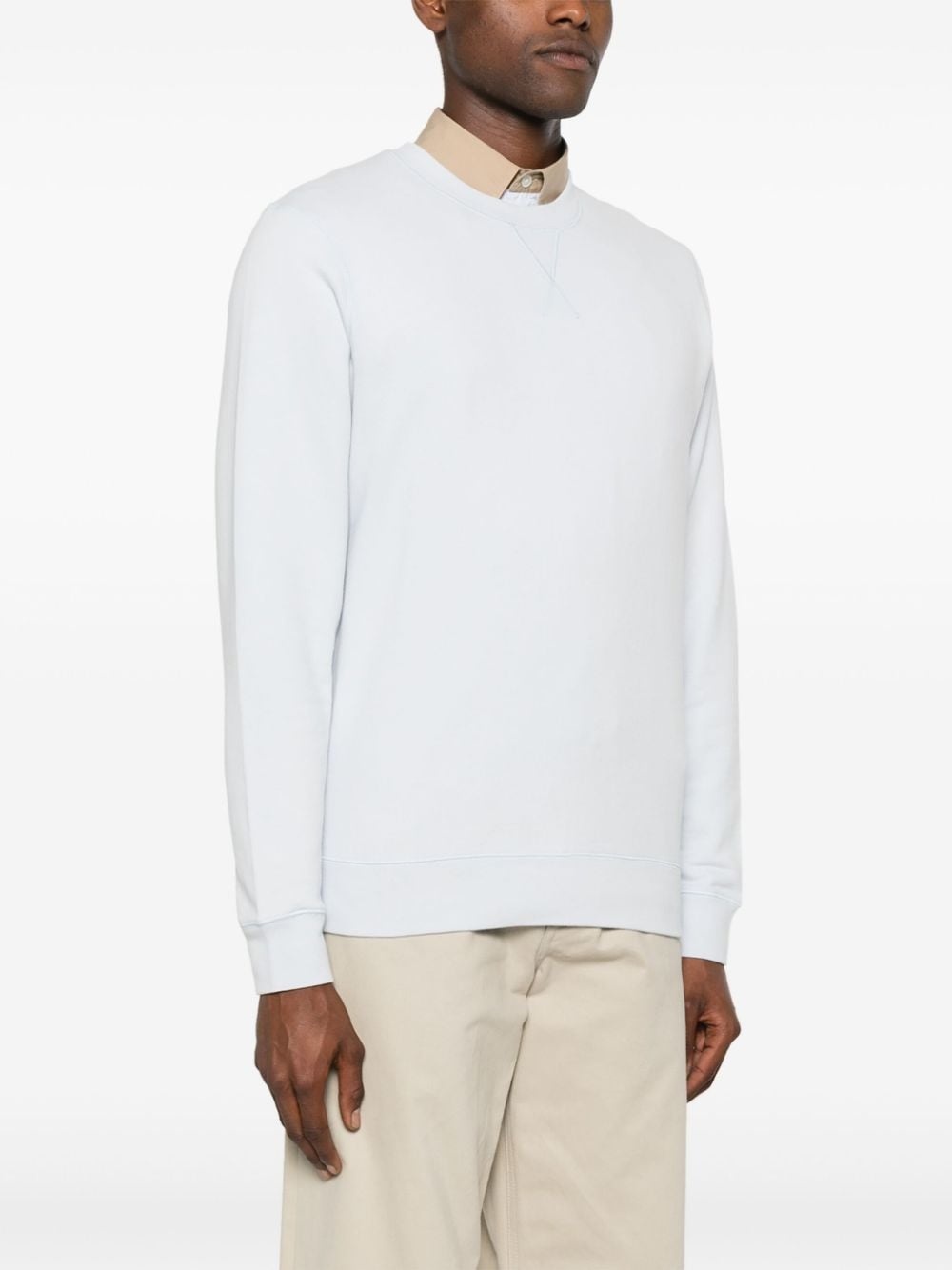 Loopback seam-detail sweatshirt - 3