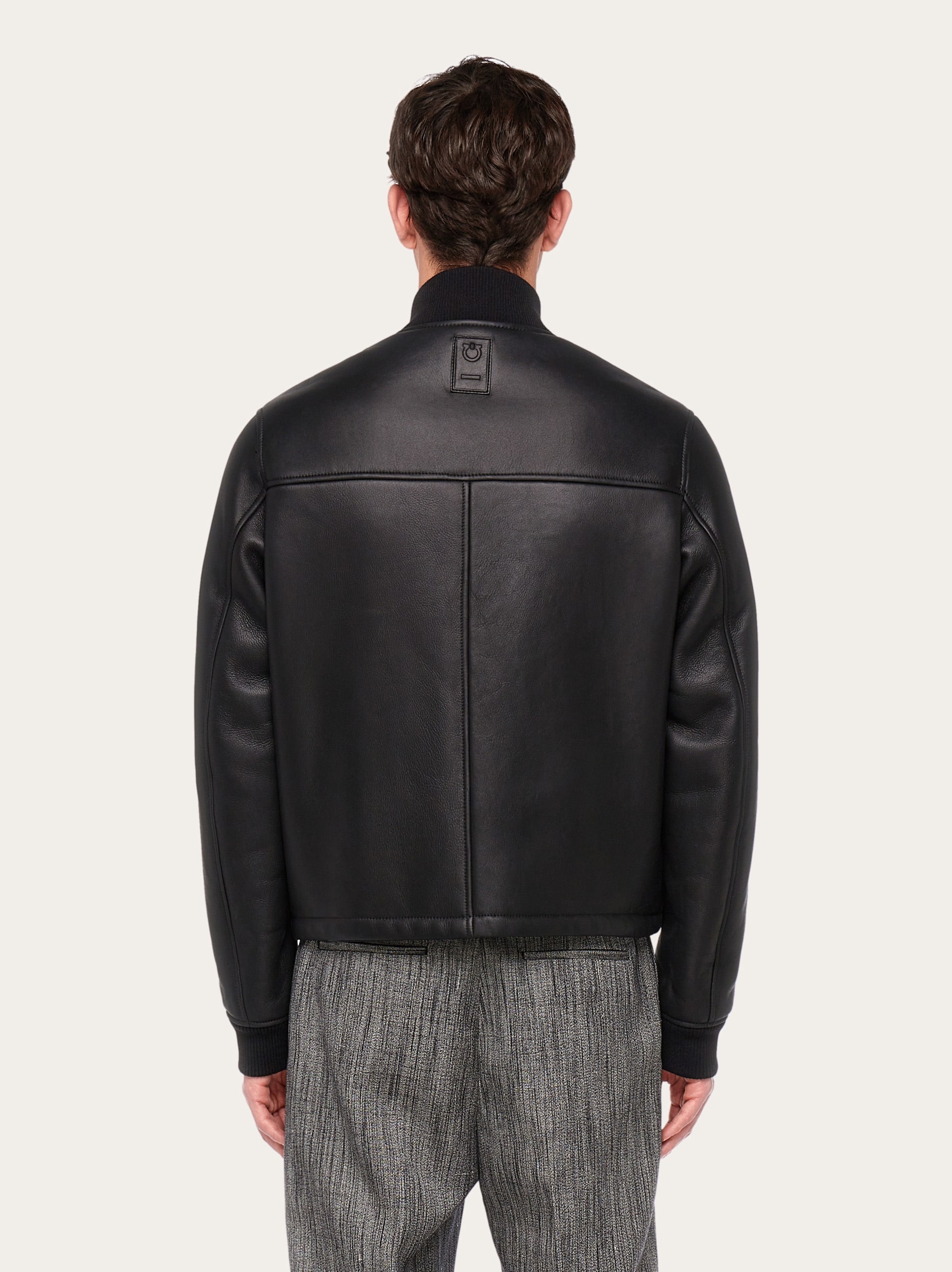 Shearling merino bomber - 4