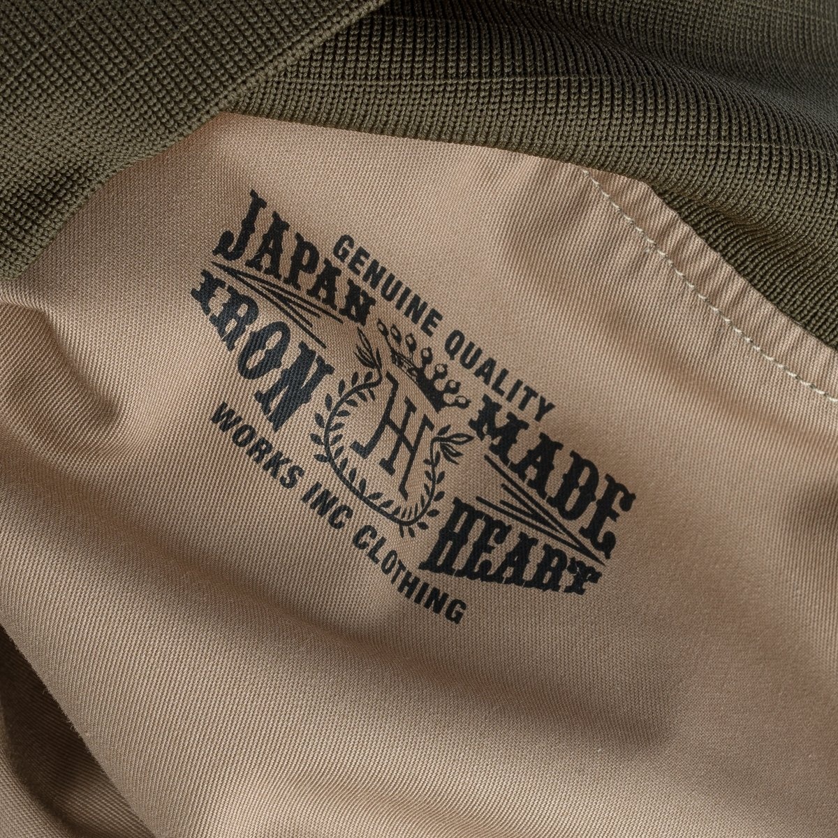 IHJ-130-OLV-NP Reversible Tanker Jacket - Olive - 24