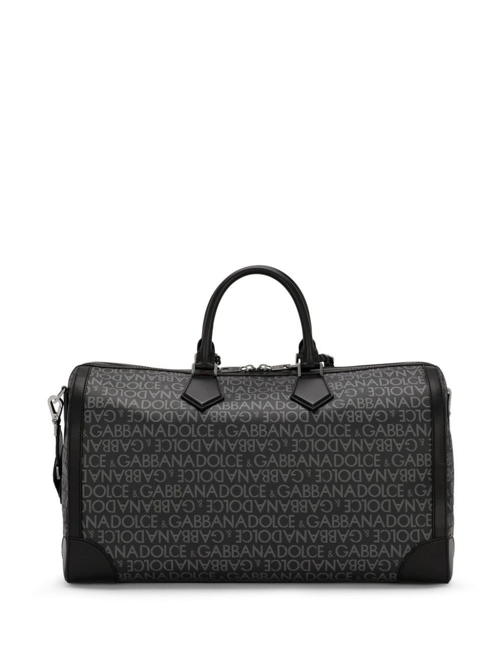 logo-jacquard holdall - 3