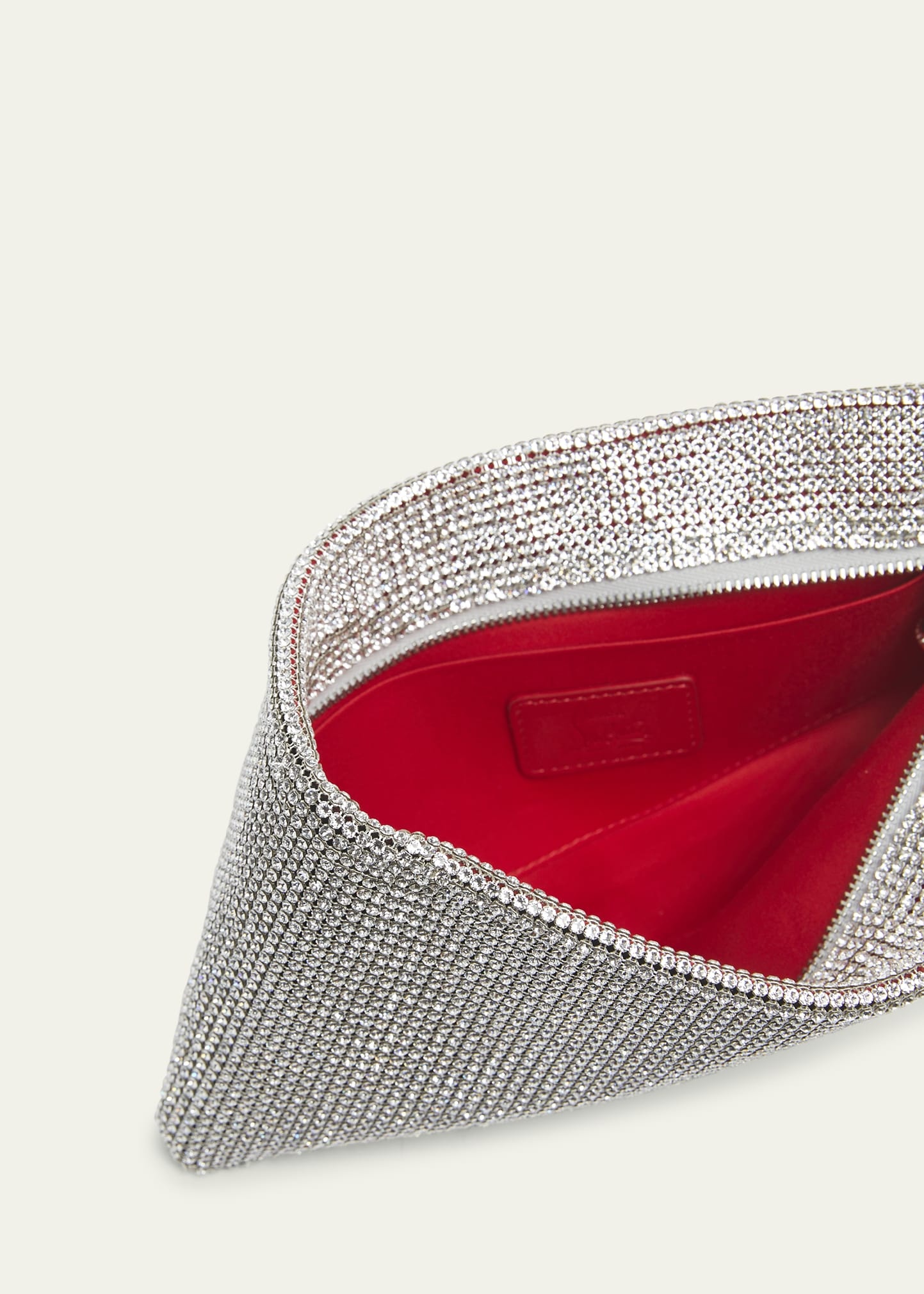 Maykimay Mesh Crystal Pouch Clutch Bag - 3