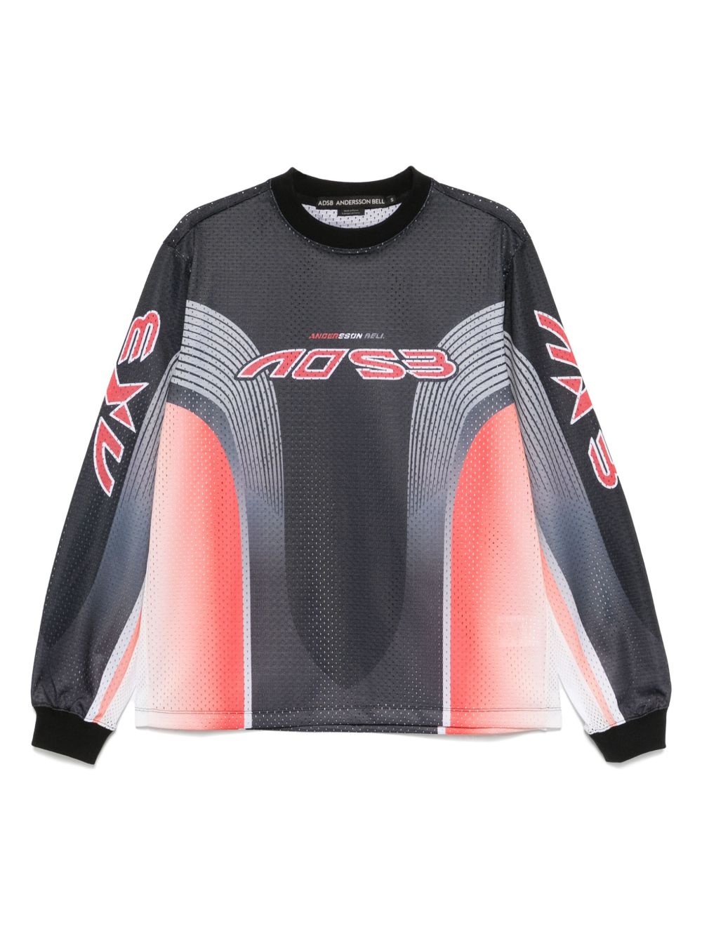 mesh racing T-shirt - 1