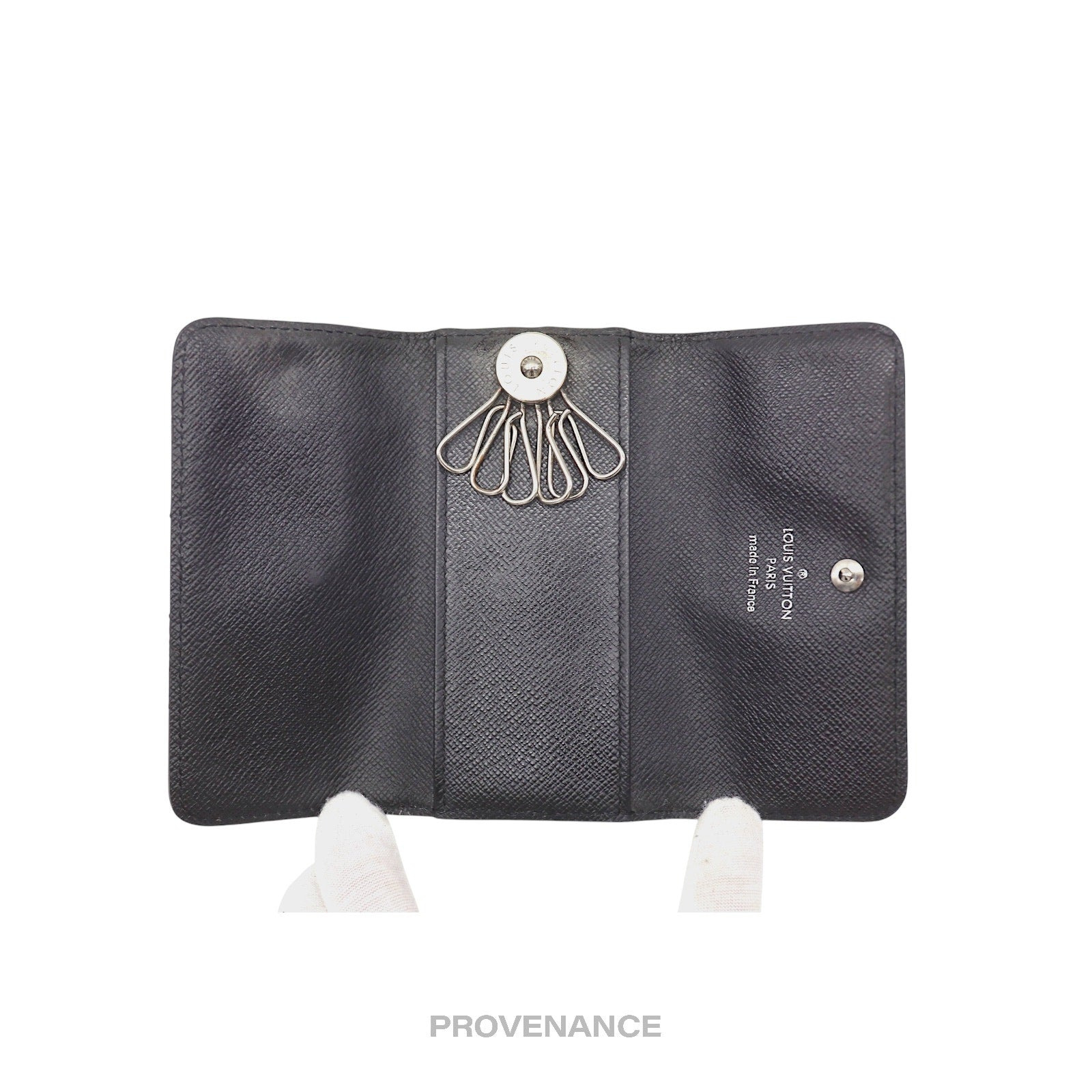 Louis Vuitton 6 Key Holder Wallet - Monogram Macassar - 6
