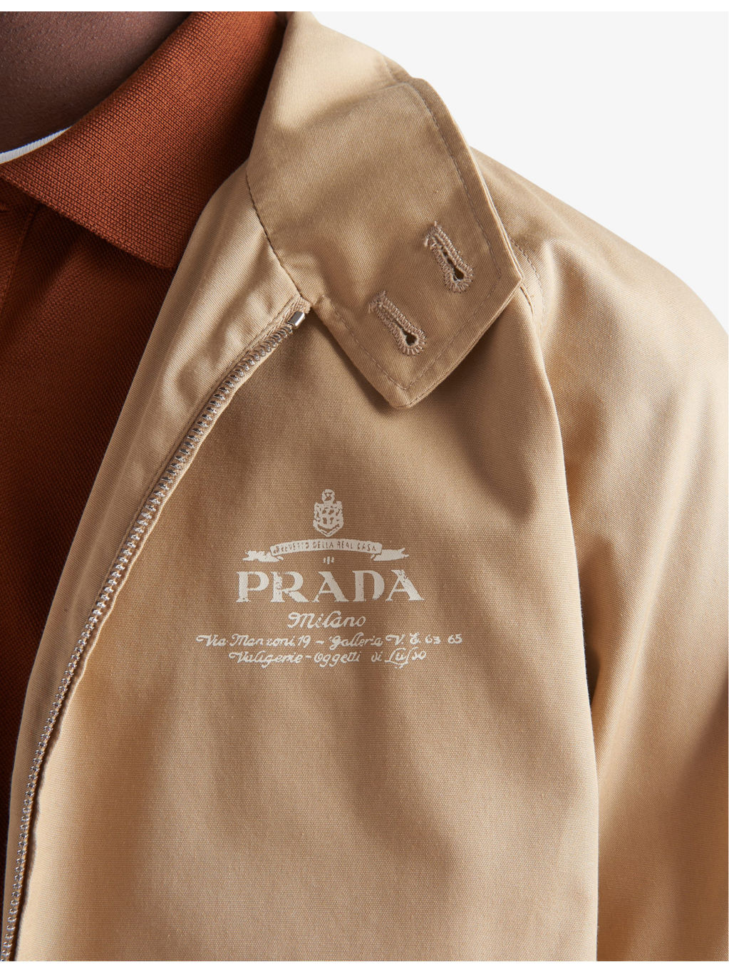 Lettered logo-print regular-fit nylon jacket - 3