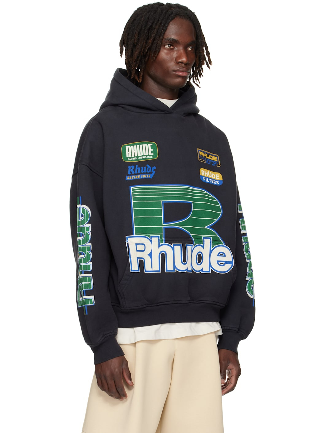 Black Roadway Racing Hoodie - 2