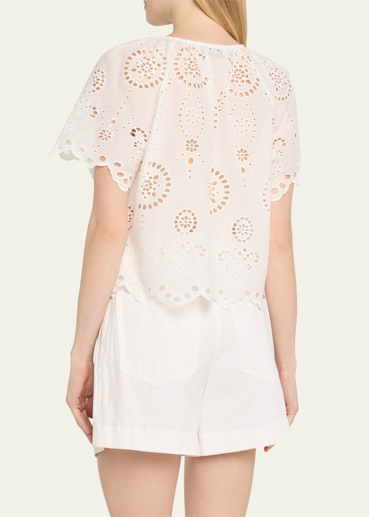 Broderie Blouse - 3