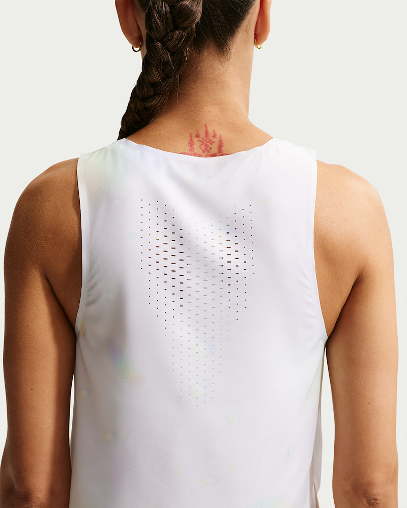 Nike Nike AeroSwift Women's Dri-FIT ADV Cropped Running Tank Top outlook