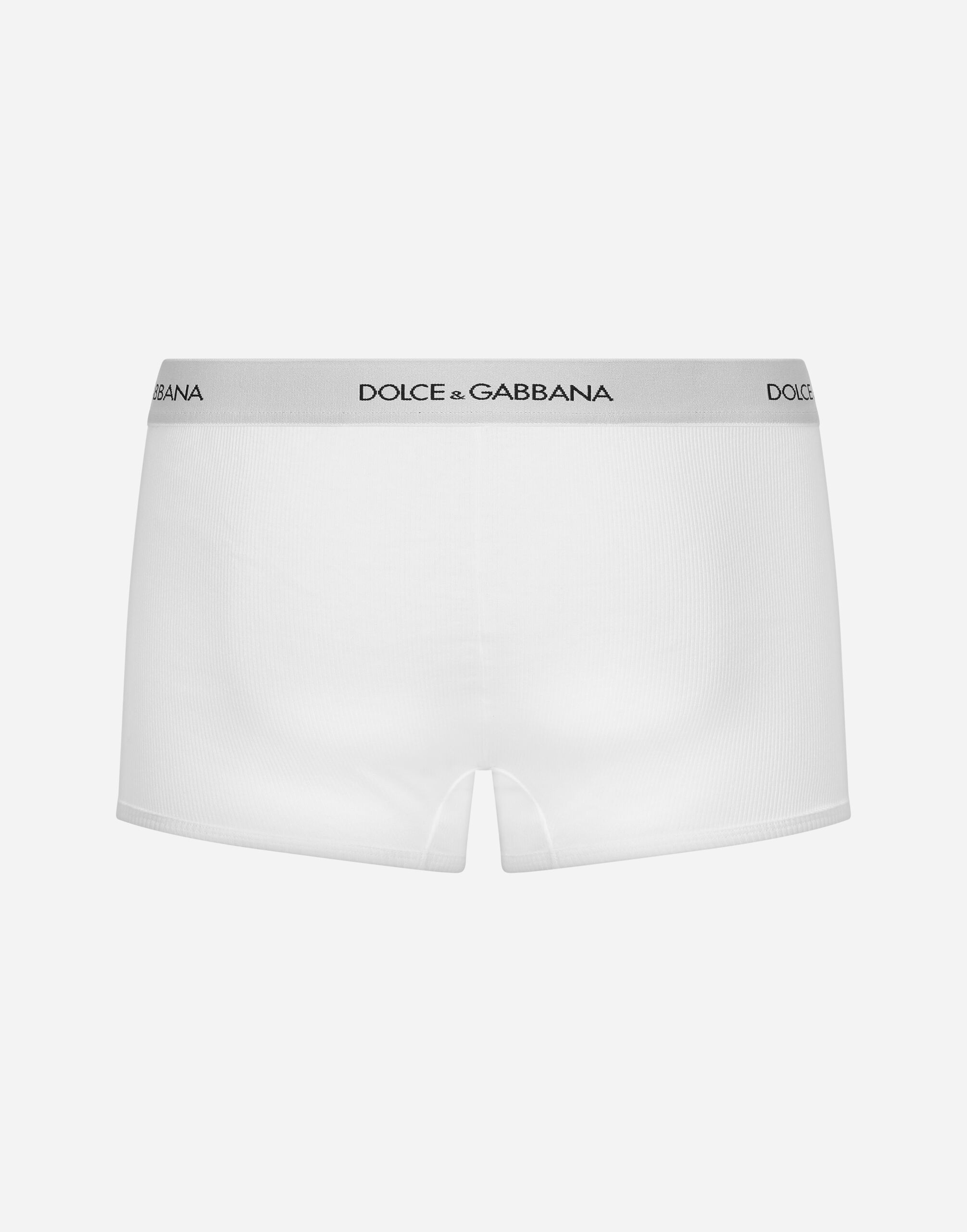 Fine-rib regular cotton boxers - 2