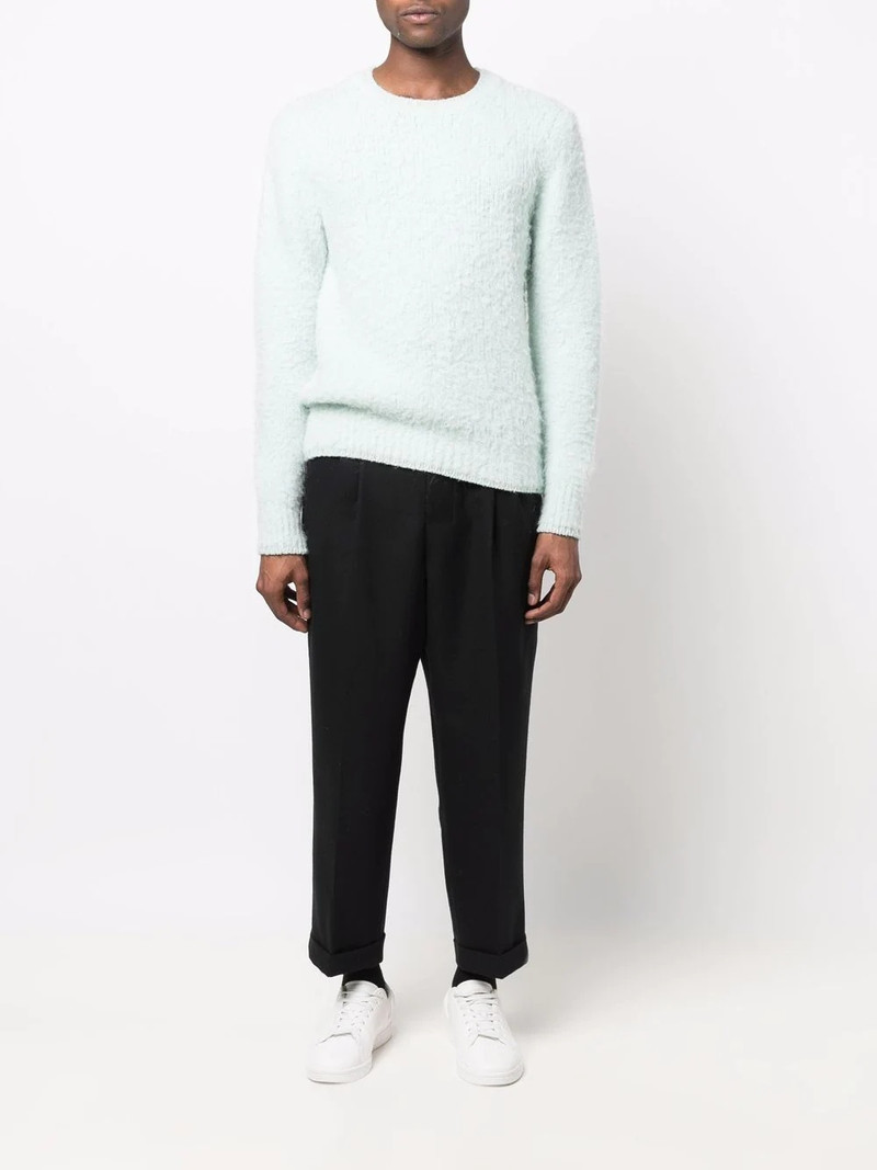AMI Paris long-sleeved crew-neck jumper outlook