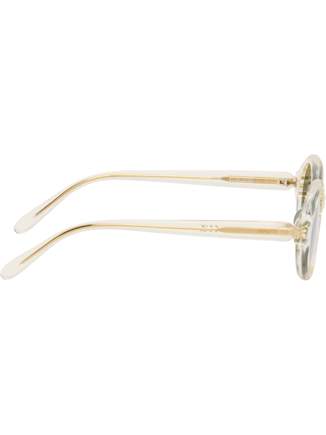 Transparent Epsilon Slim Sunglasses - 2