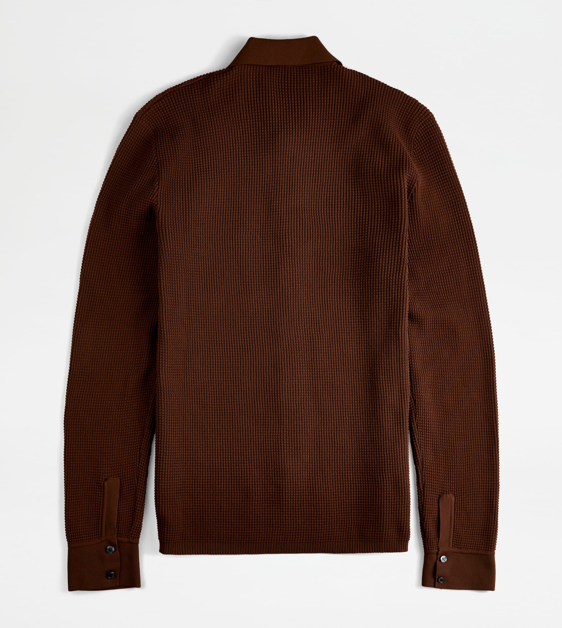 SHIRT IN KNIT - BROWN - 5