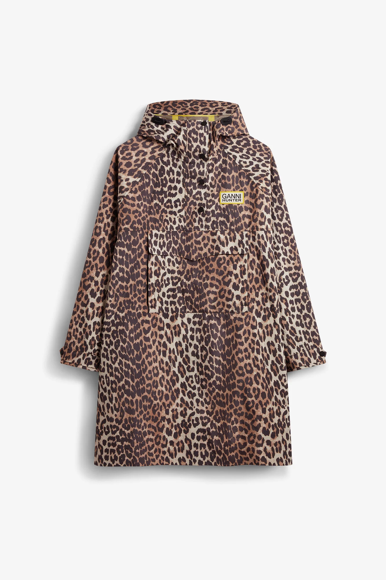 PONCHO IN 10K WATERPROOF SHELL - 1