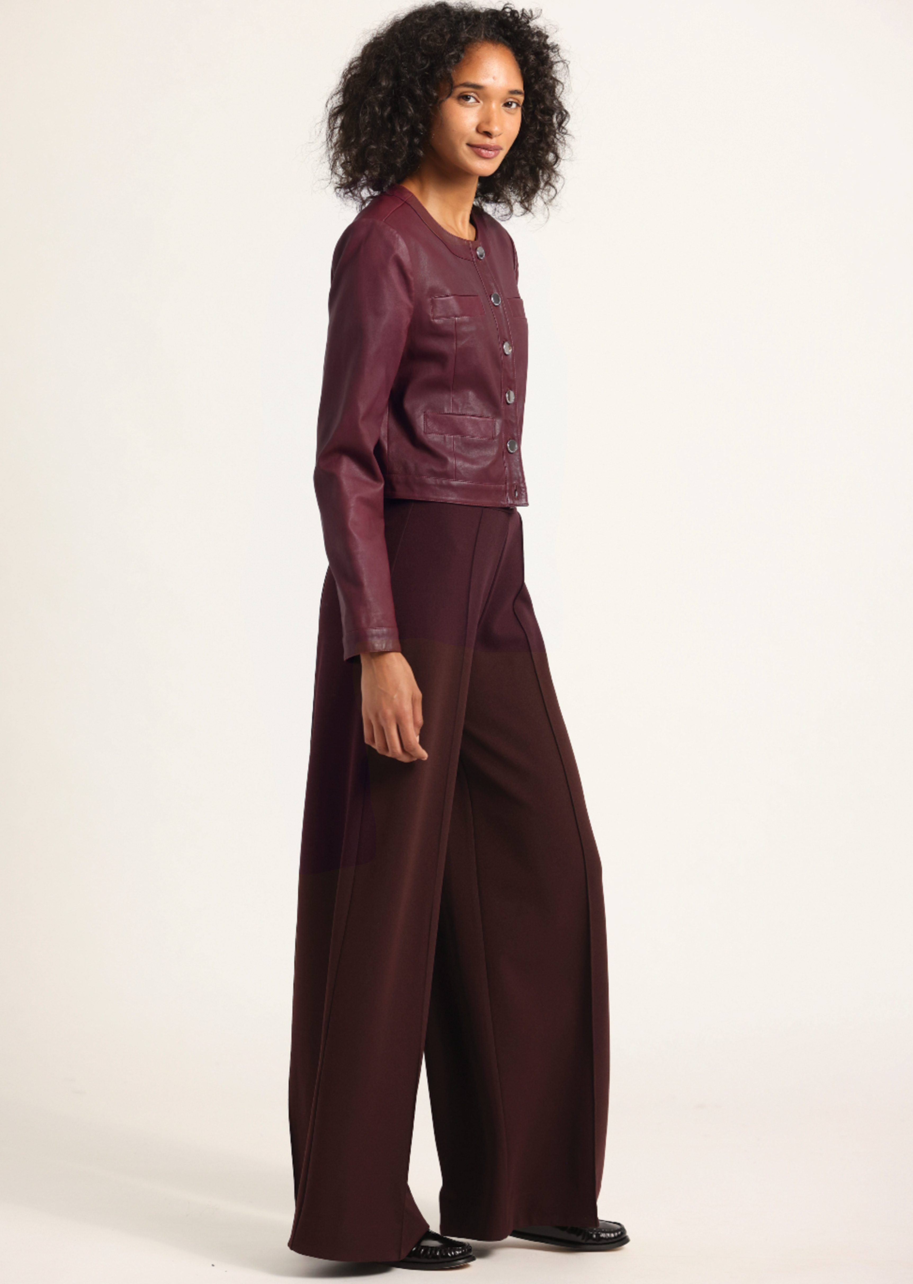 TEMPEST WIDE LEG KNIT TROUSER - 3