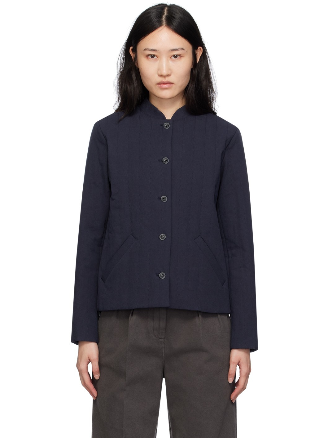 Navy Aurore Jacket - 1