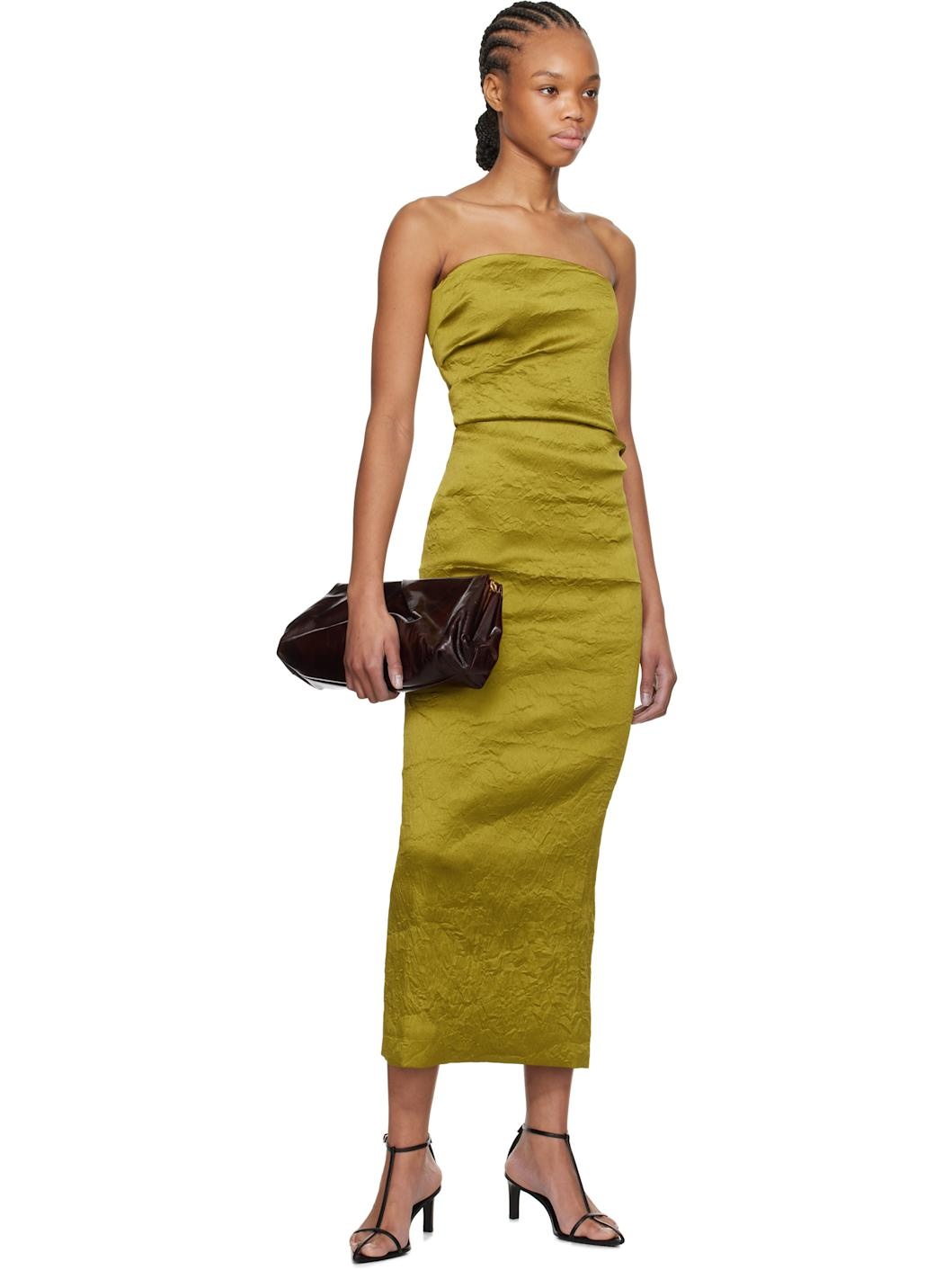 Gold Kezia Midi Dress - 4