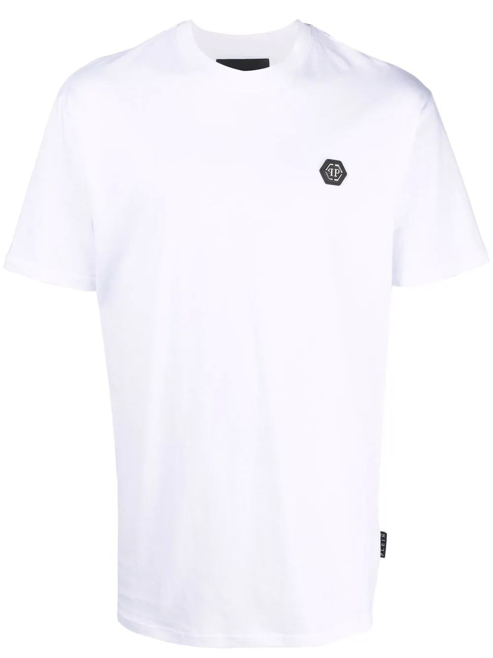 embroidered-logo cotton T-shirt - 1