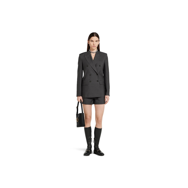 GUCCI Wool double-breasted jacket outlook
