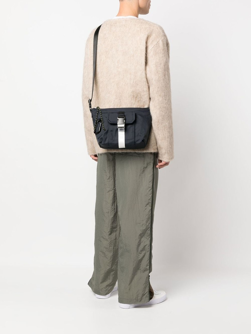 A.P.C. Treck logo buckle-fastening shoulder bag outlook